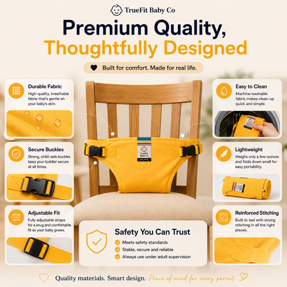 TrueFit Portable High Chair Harness